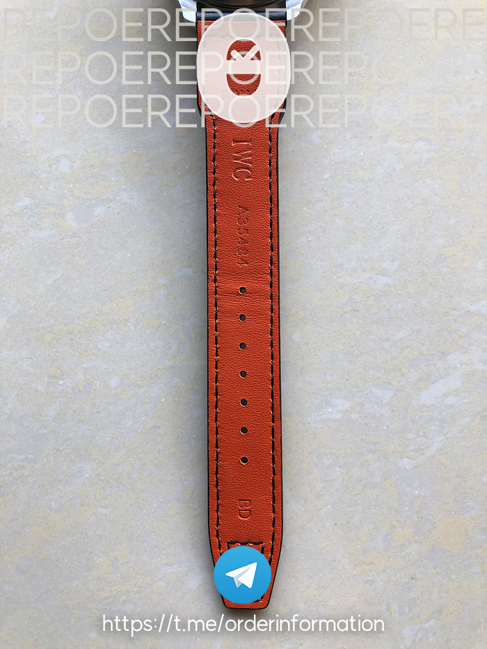 ZF공장 IWC 빅파일럿 IW500901 IWC Big Pilot 블랙다이얼 출고 전 실물 검수사진 10