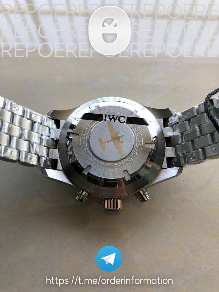 ZF공장 IWC 파일럿 크로노그래프 377710 IWC Pilot Chronograph 377710 출고 전 실물 검수사진 10