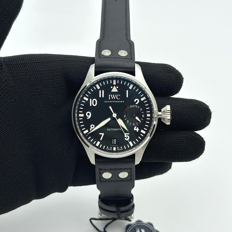 ZF공장 IWC 빅파일럿 IW500912 블랙다이얼 BIG PILOT IW500912 출고 전 실물 검수사진 2