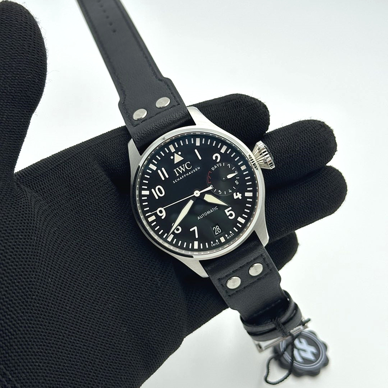 ZF공장 IWC 빅파일럿 IW500912 블랙다이얼 BIG PILOT IW500912 출고 전 실물 검수사진 4