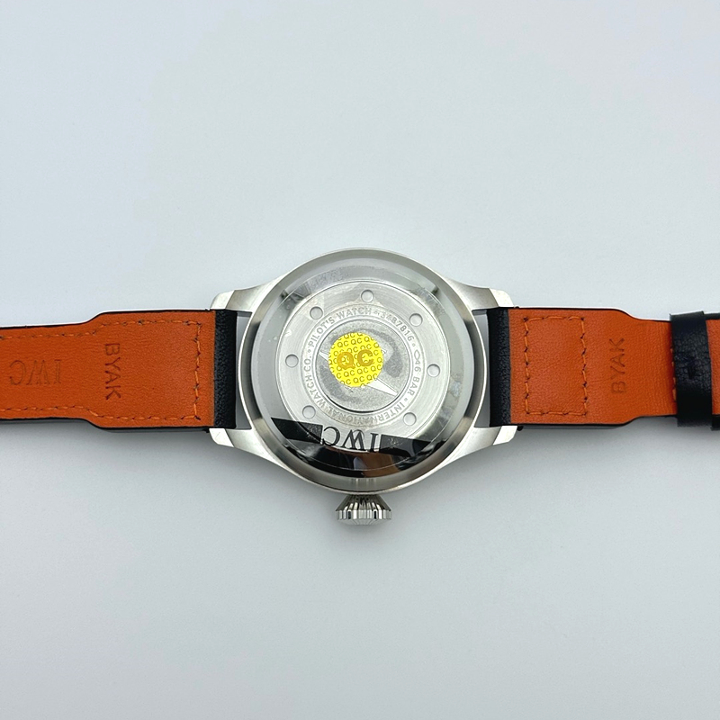 ZF공장 IWC 빅파일럿 IW500912 블랙다이얼 BIG PILOT IW500912 출고 전 실물 검수사진 12