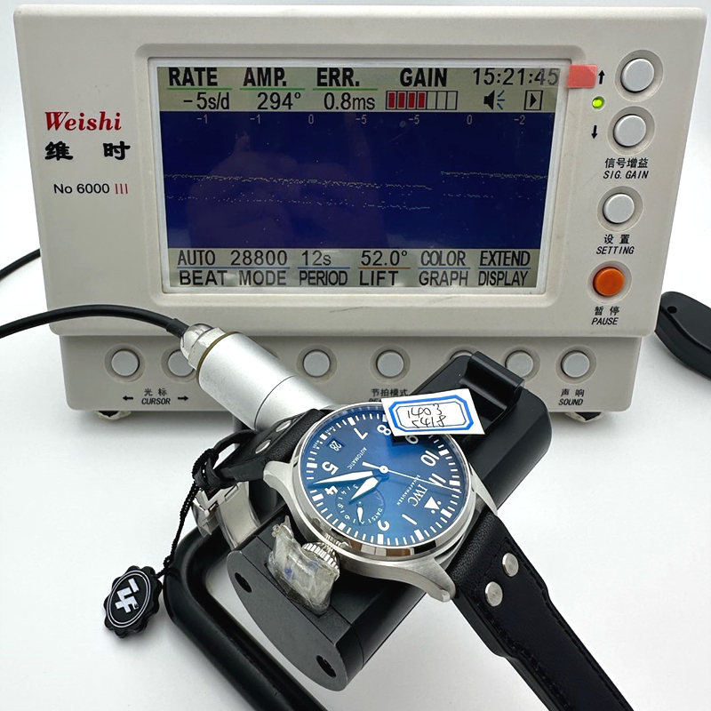ZF공장 IWC 빅파일럿 IW500912 블랙다이얼 BIG PILOT IW500912 출고 전 실물 검수사진 14