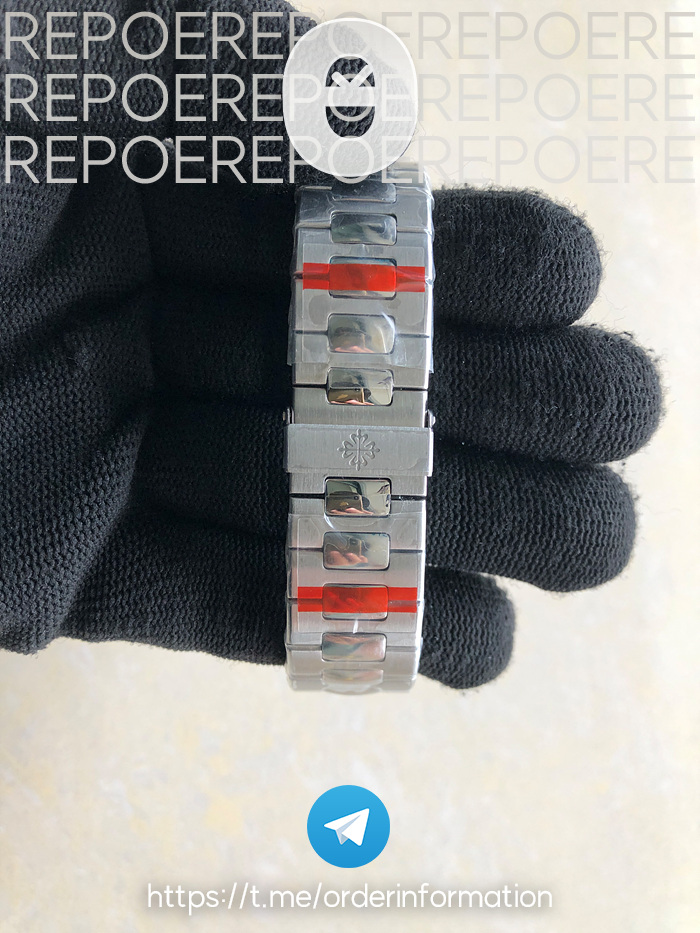 PF 노틸러스 점보 5711 40주년기념 한정판 NAUTILUS JUMBO 5711 40TH PF 1:1 BEST EDITION BLUE TEXTURED DIAL ON SS BRACELET A324 CLONE 출고 전 실물 검수사진 7