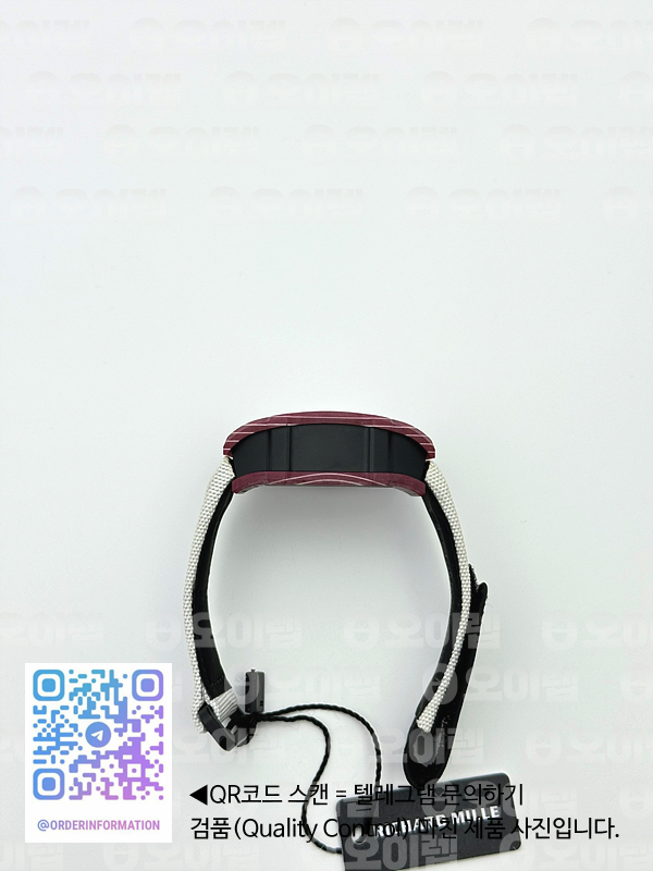 리차드밀 RM67-02 하이점프 스켈레톤다이얼 화이트나일론스트랩 RM 67-02 High Jump Skeleton Dial on White Nylon Strap 6T51 출고 전 실물 검수사진 6