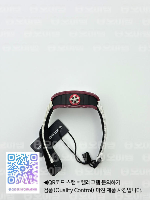 리차드밀 RM67-02 하이점프 스켈레톤다이얼 화이트나일론스트랩 RM 67-02 High Jump Skeleton Dial on White Nylon Strap 6T51 출고 전 실물 검수사진 7