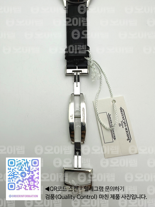 ZF공장 예거르쿨트르 마스터 울트라씬 문페이즈 스틸 블랙다이얼 Master Ultra Thin Moon 1368420 SS Black Dial on Black Leather Strap V3 SA925 Super Clone 출고 전 실물 검수사진 9