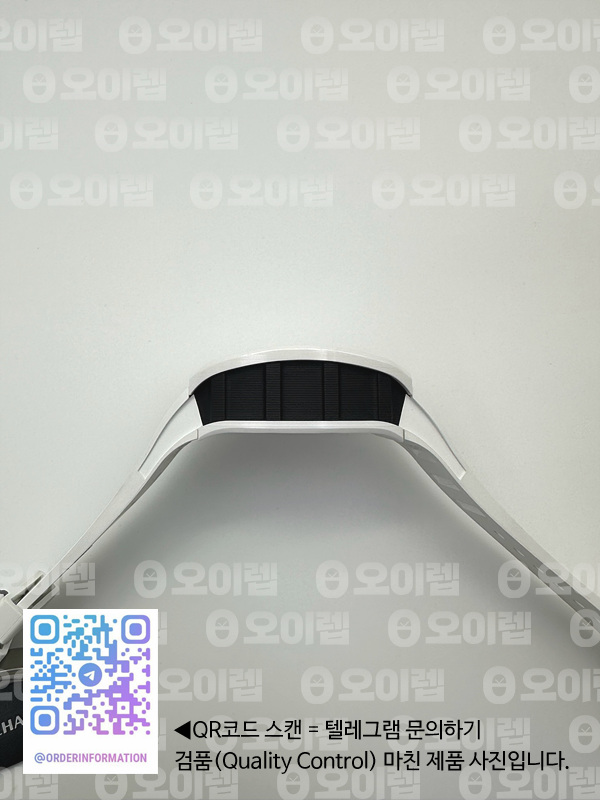 KU공장 리차드밀 RM011 블루마커 카본케이스 세라믹베젤 스켈레톤다이얼 러버스트랩 RM011 CARBON CASE (BLUE MARKERS) CHRONOGRAPH WHITE CERAMIC BEZEL SKELETON DIAL ON WHITE RUBBER STRAP A7750 KV공장 출고 전 실물 검수사진 9