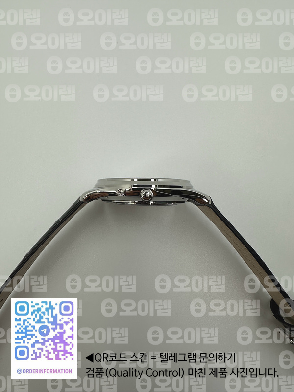 ZF공장 예거르쿨트르 마스터 울트라씬 문페이즈 스틸 화이트다이얼 Master Ultra Thin Moon 1368420 SS White Dial on Black Leather Strap V3 SA925 Super Clone 출고 전 실물 검수사진 7