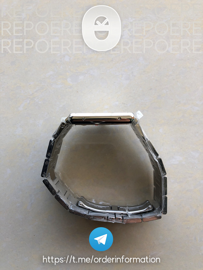 GP공장 까르띠에 탱크솔로 27MM Tank Solo SS White Dial on SS Bracelet Ronda Quartz 출고 전 실물 검수사진 6