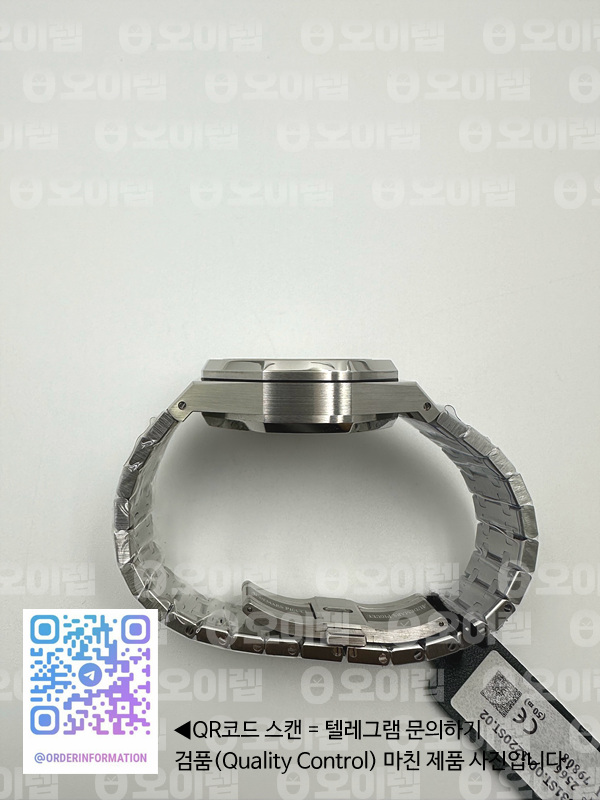 om공장 오데마피게 로얄오크 크로노그래프 26331ST 스틸 화이트앤블랙다이얼 브레이슬릿 Royal Oak Chrono 26331ST SS White/Black Dial on SS Bracelet A7750 출고 전 실물 검수사진 9