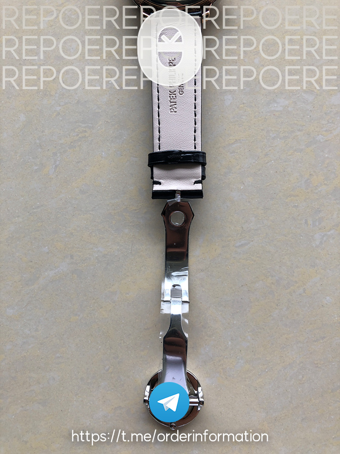 TW공장 파텍필립 6104P 문 로즈골드금장 블랙다이얼 다이아몬드베젤 가죽스트랩 6104P MOON RG BLACK DIAL DIAMOND BEZEL ON BLACK LEATHER STRAP A240 V2 출고 전 실물 검수사진 10