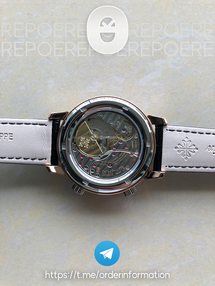 TW공장 파텍필립 6104P 문 로즈골드금장 블랙다이얼 다이아몬드베젤 가죽스트랩 6104P MOON RG BLACK DIAL DIAMOND BEZEL ON BLACK LEATHER STRAP A240 V2 출고 전 실물 검수사진 13
