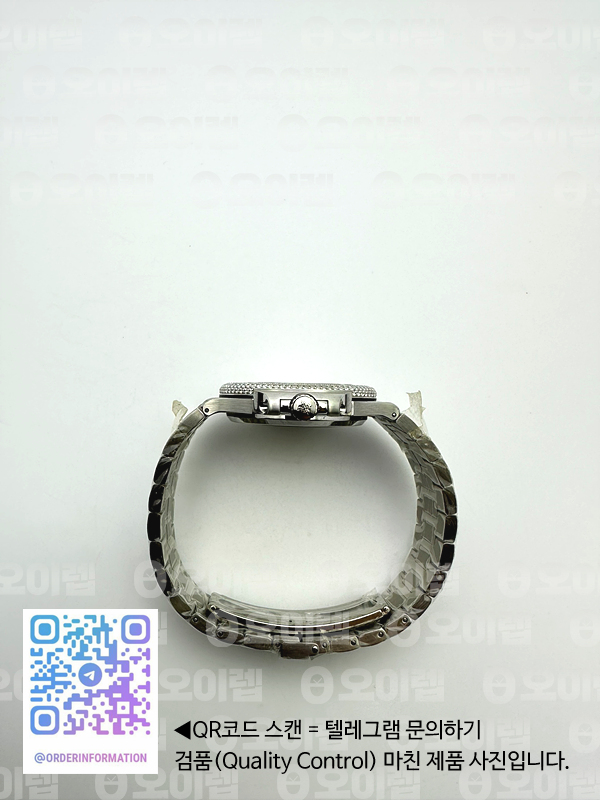 PF공장 파텍필립 노틸러스 5719 스틸 풀다이아몬드셋팅 브레이슬릿 Nautilus 5719/1G SS Full Diamond Full Diamond Bracelet A324 Clone 출고 전 실물 검수사진 10