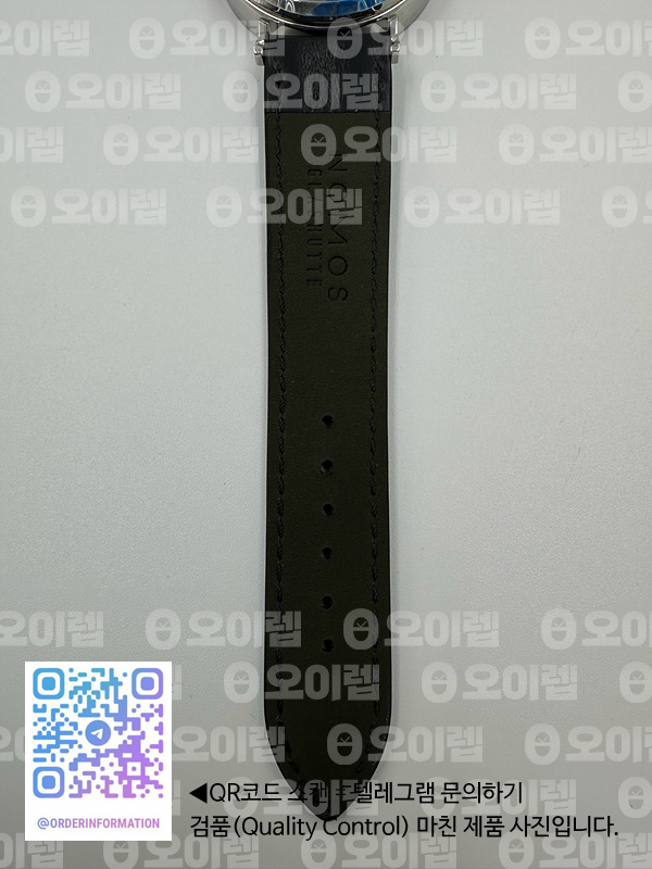 GP공장 노모스 탕겐테 TANGENTE SS CASE WHITE NUMBER MARKERS ON LEATHER ASIAN 2813 출고 전 실물 검수사진 11