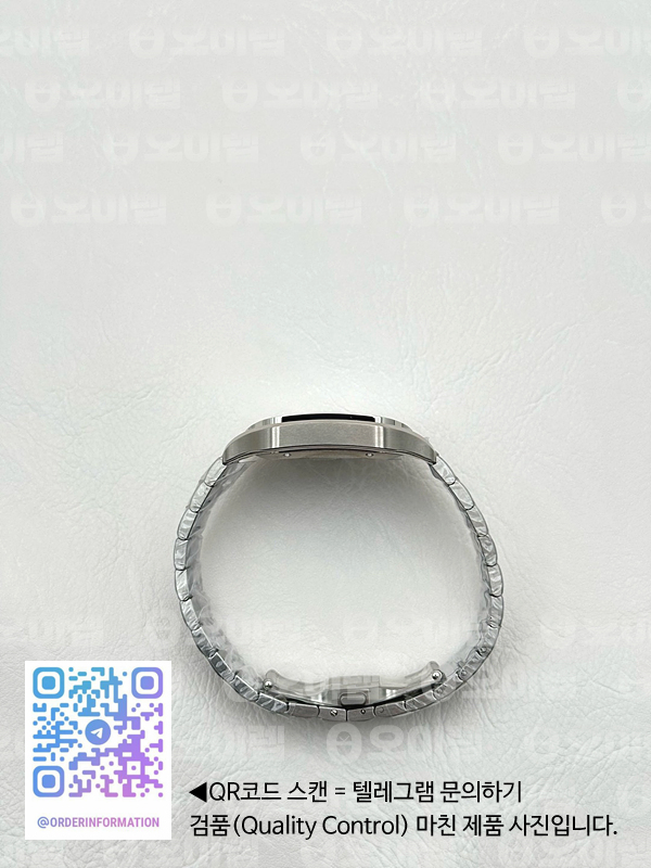 BV공장 까르띠에 산토스 40MM 라지 2018 스틸 블루다이얼 브레이슬릿 Santos de Cartier 40mm 2018 Blue Dial on SS SmartLinks Bracelet MIYOTA 9019 출고 전 실물 검수사진 8