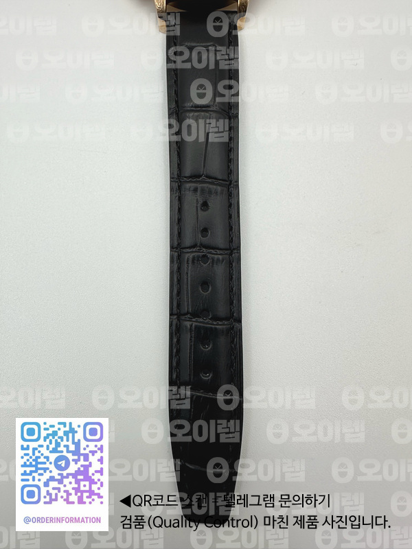 ZF공장 IWC 포르투기저 3714 크로노그래프 로즈골드 금통 블랙다이얼 v3 출고 전 실물 검수사진 12