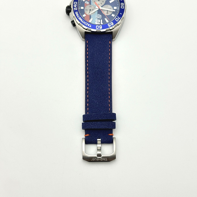 태그호이어 포뮬러1 43MM  쿼츠 TAG Heuer Formula 1 Gulf GULF Edition 출고 전 실물 검수사진 8