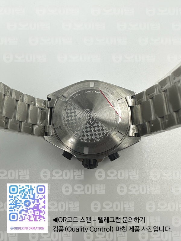 A8공장 태그호이어 포뮬러1 43MM  블랙다이얼 쿼츠 출고 전 실물 검수사진 13