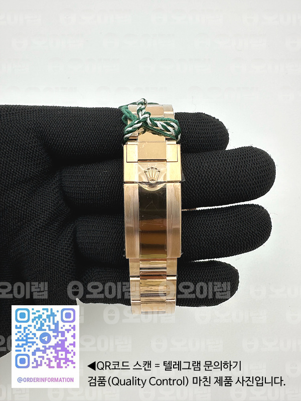 OM공장 롤렉스 데이토나 로즈골드금통 브라운다이얼 브레이슬릿 Daytona 116505 RG/RG Brown/Stk OMF A7750 4130 Mod 출고 전 실물 검수사진 9