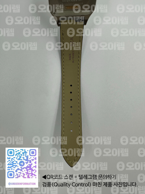 XF공장 까르띠에 산토스 뒤몽 27.5 로즈골드 콤비 실버다이얼 가죽스트랩 출고 전 실물 검수사진 11