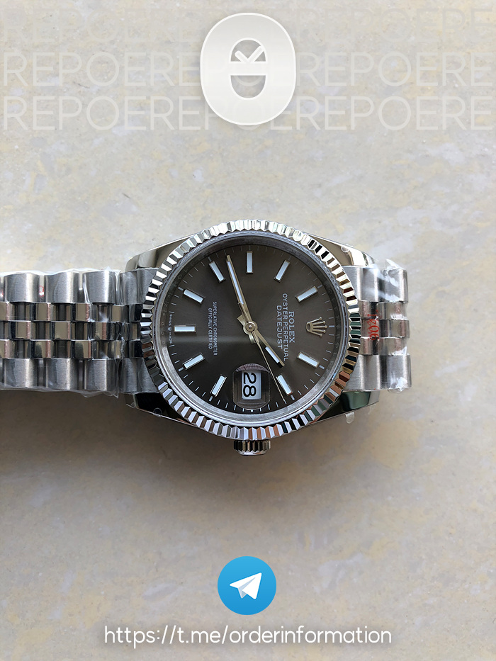 GM공장 롤렉스 데이저스트 36 그레이다이얼 브레이슬릿3235 DateJust 36 SS 126234 904L Steel Gray Dial Stick Markers on Jubilee Bracelet SA3235 출고 전 실물 검수사진 4