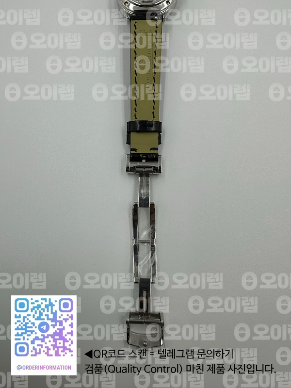 OX공장 랑데뷰 29MM 화이트다이얼 가죽스트랩 Rendez-Vous 29mm SS White Dial Diamonds Bezel on Black Leather Strap A967 출고 전 실물 검수사진 10