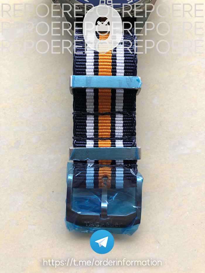 XT공장 F1 블루다이얼 쿼츠 Tag F1 Chrono SS/NY Blue XTF Swiss Qtz 출고 전 실물 검수사진 5