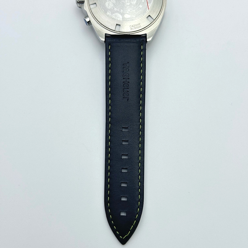 XT공장 F1 블랙다이얼 쿼츠 Tag F1 Aston Martin Chrono SS/LE Black XTF Swiss Qtz 출고 전 실물 검수사진 10