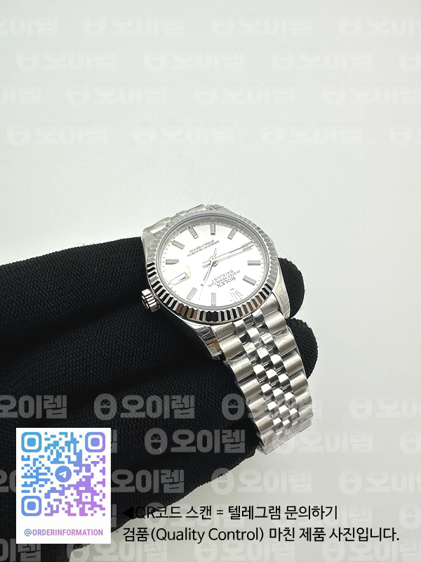 GS공장 롤렉스 데이저스트 31 실버다이얼 브레이슬릿 Datejust 31mm 178274 SS Silver Stick Markers Dial on SS Jubilee Bracelet SEIKO NH05A 출고 전 실물 검수사진 7