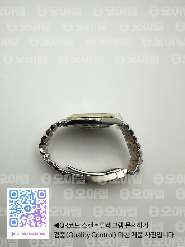 GM공장 롤렉스 데이저스트 41 옐로우골드콤비 포금 실버다이얼 3235 DJ2 41mm Jub Flt 904L Wrp YG/SS SilvWht/Rm GMF A3235 출고 전 실물 검수사진 9
