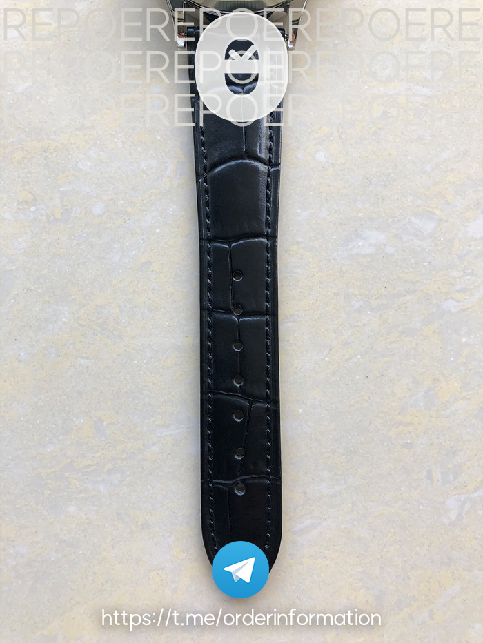 FL공장 클래식 5088 인그레이브드가죽스트랩 Classic 5088 100P Engraved Case Engraved Dial on Black Leather strap Cal.240 출고 전 실물 검수사진 6