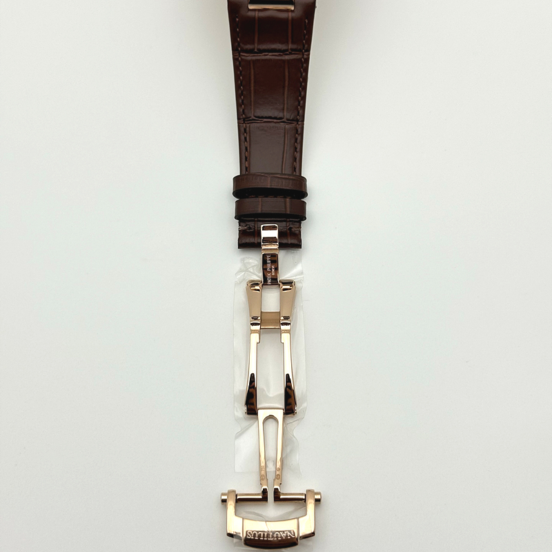 3K공장 파텍필립 노틸러스 로골 브라운다이얼 가죽스트랩 Nautilus 5980 RG 3KF Best Edition Brown Dial on Brown Leather Strap A7750 출고 전 실물 검수사진 8