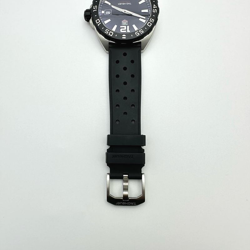 XT공장 포뮬러1 블랙다이얼 러버 쿼츠 Tag Heuer Formula 1 SS/RU Black XTF Swiss Qtz 출고 전 실물 검수사진 8
