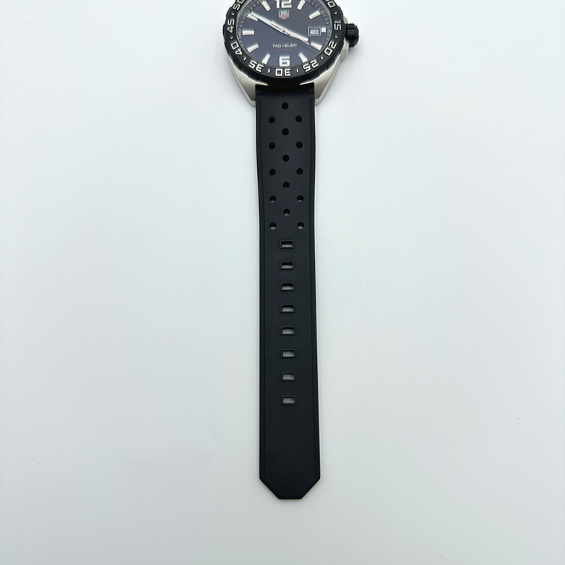 XT공장 포뮬러1 블랙다이얼 러버 쿼츠 Tag Heuer Formula 1 SS/RU Black XTF Swiss Qtz 출고 전 실물 검수사진 10