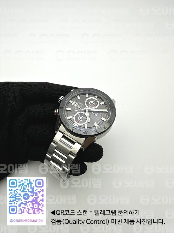 XF공장 칼리버호이어 그레이다이얼 43MM Calibre Heuer 01 Chrono SS XF 1:1 Best Edition Gray Dial on SS Bracelet Strap A1887 출고 전 실물 검수사진 8