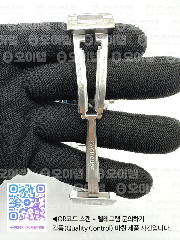 XF공장 칼리버호이어 그레이다이얼 43MM Calibre Heuer 01 Chrono SS XF 1:1 Best Edition Gray Dial on SS Bracelet Strap A1887 출고 전 실물 검수사진 12