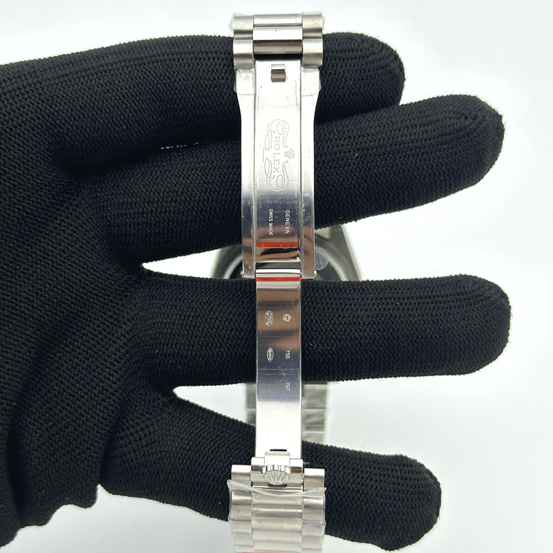 GM공장 롤렉스 데이데이트 36 실버다이얼 프레지던트브레이슬릿 2836 Day Date 36 128239 GMF 1:1 Best Edition 904L Steel Silver Dial Stick Markers on Bracelet A2836 출고 전 실물 검수사진 7