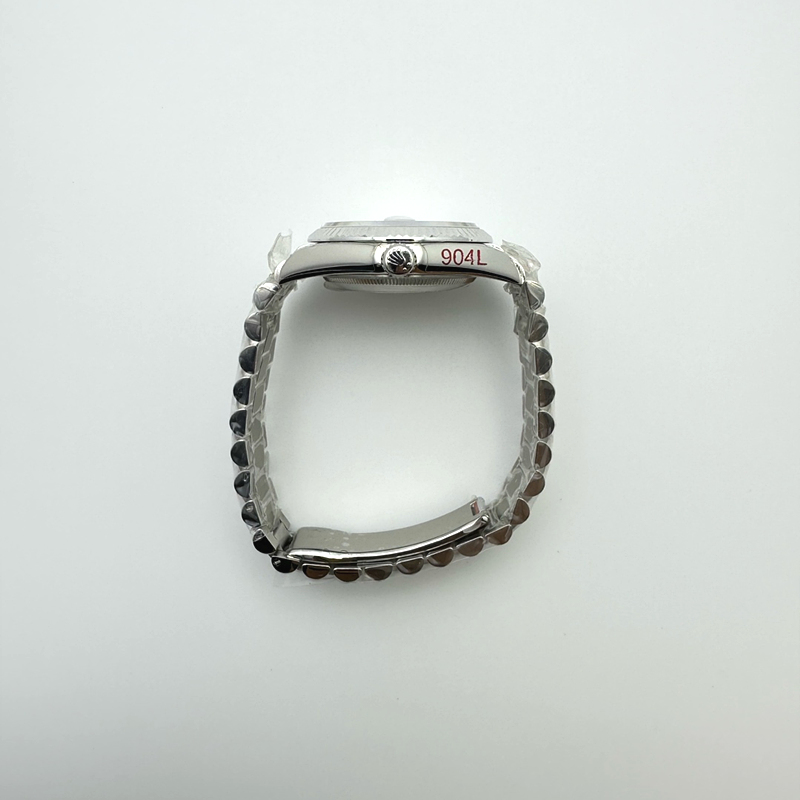 GM공장 롤렉스 데이데이트 36 실버다이얼 프레지던트브레이슬릿 2836 Day Date 36 128239 GMF 1:1 Best Edition 904L Steel Silver Dial Stick Markers on Bracelet A2836 출고 전 실물 검수사진 9