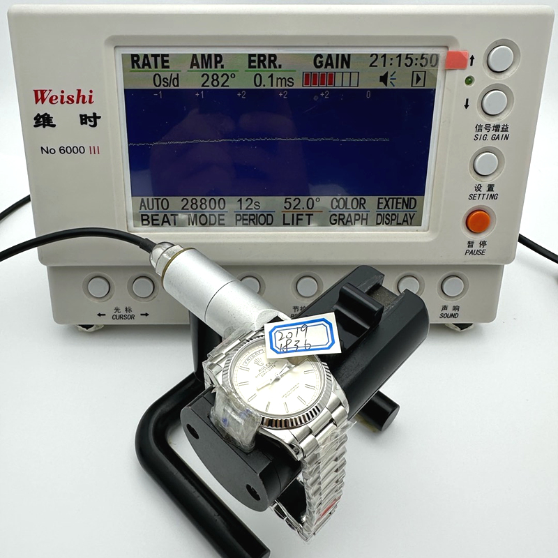 GM공장 롤렉스 데이데이트 36 실버다이얼 프레지던트브레이슬릿 2836 Day Date 36 128239 GMF 1:1 Best Edition 904L Steel Silver Dial Stick Markers on Bracelet A2836 출고 전 실물 검수사진 11