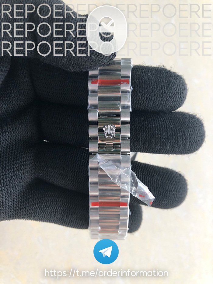 GM공장 데이데이트 36 실버다이얼 2836 Day Date 36 128239 GMF 1:1 Best Edition 904L Steel Silver Dial Diamonds Markers on Bracelet A2836 출고 전 실물 검수사진 7