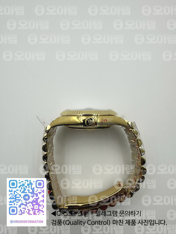 GM공장 롤렉스 데이데이트 36 옐로우골드 금통 그린다이얼 2836 DayDate 40mm 904L Flt YG/YG Green/Stk Rmn GMF A2836 출고 전 실물 검수사진 10
