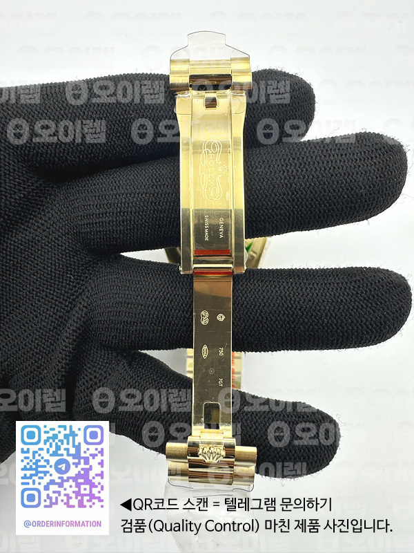 GM공장 롤렉스 데이데이트 36 옐로우골드 금통 그린다이얼 2836 DayDate 40mm 904L Flt YG/YG Green/Stk Rmn GMF A2836 출고 전 실물 검수사진 12