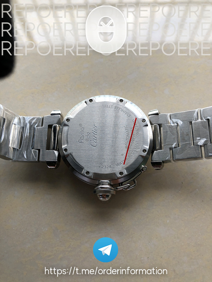 V9공장 파샤 35미리 화이트다이얼 Pasha W31074M7 35mm SS V9F Best Edition White Dial on SS Bracelet A2892 to Cal.049 출고 전 실물 검수사진 11