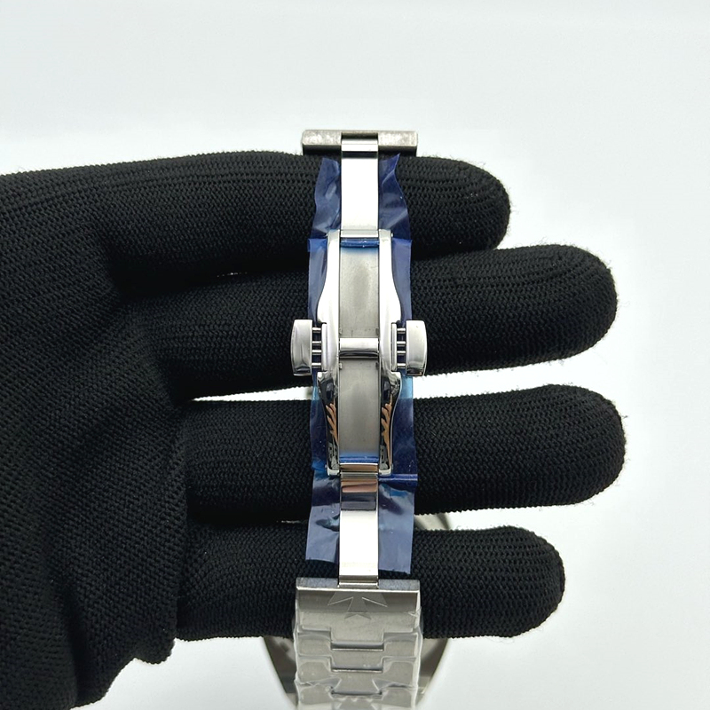 EUR공장 오버시즈 뚜르비용 블루다이얼 Traditionnelle Tourbillon SS EURF Best Edition Blue Dial on SS Bracelet 출고 전 실물 검수사진 7