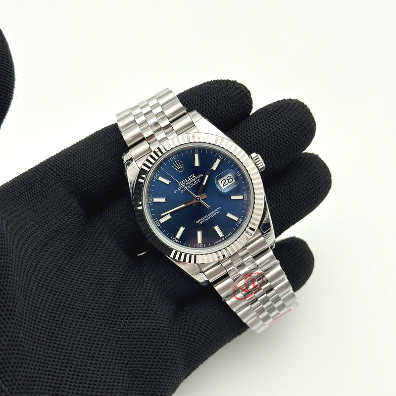 VS공장 롤렉스 데이저스트 41 블루다이얼 플루티드베젤 쥬빌레브레이슬릿 3235 DateJust 41 126334 904L SS VSF 1:1 Best Edition Blue Dial on Jubilee Bracelet VS3235 출고 전 실물 검수사진 4