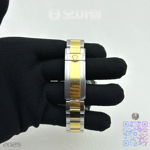 CLEAN공장 롤렉스 서브마리너 청콤 116613LB 3135무브먼트 클린공장 CleanFactory Rolex Submariner Two Tone Blue Dial 116613LB 클린 출고 전 실물 검수사진 6