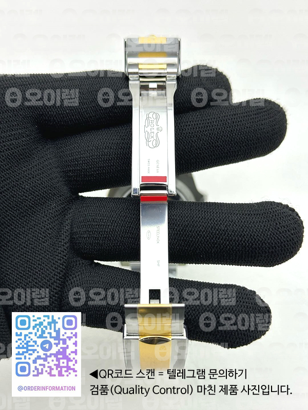 CLEAN공장 롤렉스 서브마리너 흑콤 116613LN 3135무브먼트 클린공장 CleanFactory Rolex Submariner Two Tone Black Dial 116613LN 클린 출고 전 실물 검수사진 7