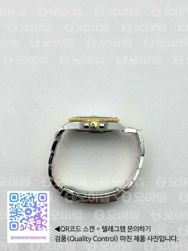 CLEAN공장 롤렉스 서브마리너 흑콤 116613LN 3135무브먼트 클린공장 CleanFactory Rolex Submariner Two Tone Black Dial 116613LN 클린 출고 전 실물 검수사진 8