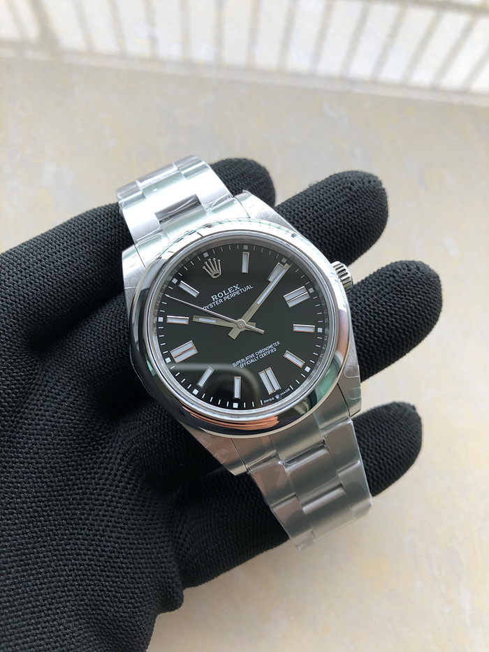 BP공장 롤렉스 오이스터퍼페츄얼 41 블랙다이얼 3230무브먼트 BPF Rolex Oysterperpetual 41 Black ref124300 출고 전 실물 검수사진 3