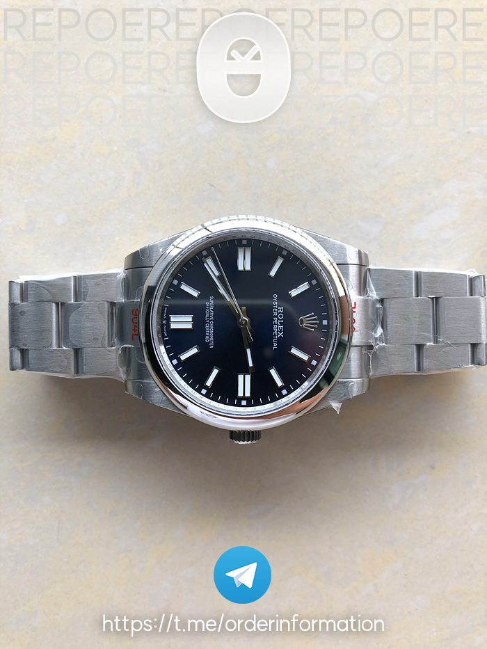 BP공장 롤렉스 오이스터퍼페츄얼 41 브라이트 블루 다이얼 3230무브먼트 BPF Rolex Oysterperpetual 41 Bright Blue Dial ref124300 출고 전 실물 검수사진 6